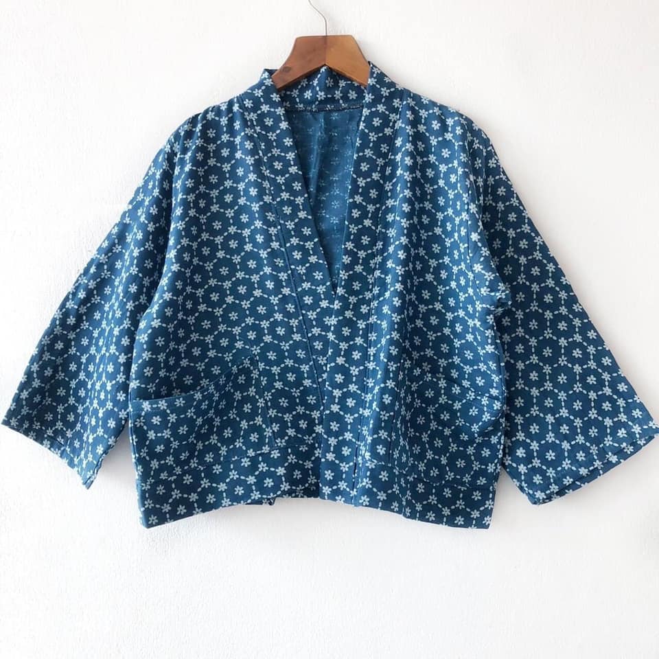 Yukata短罩衫 小花